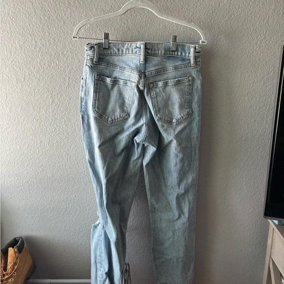 Abercrombie & Fitch Light Blue 90’s Straight Jeans - Picture 2 of 3